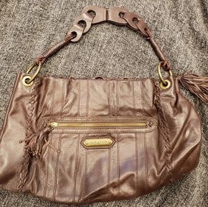 Isabella Fiore Hobo Leather Purse